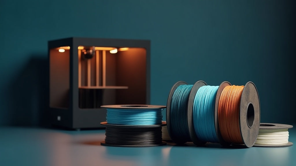 IPCON 3D printing filament spools in traditional Chinese colors