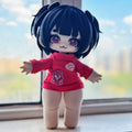 Peaslive 3D Printed BJD Doll: Red Bear Sweater Outfit
