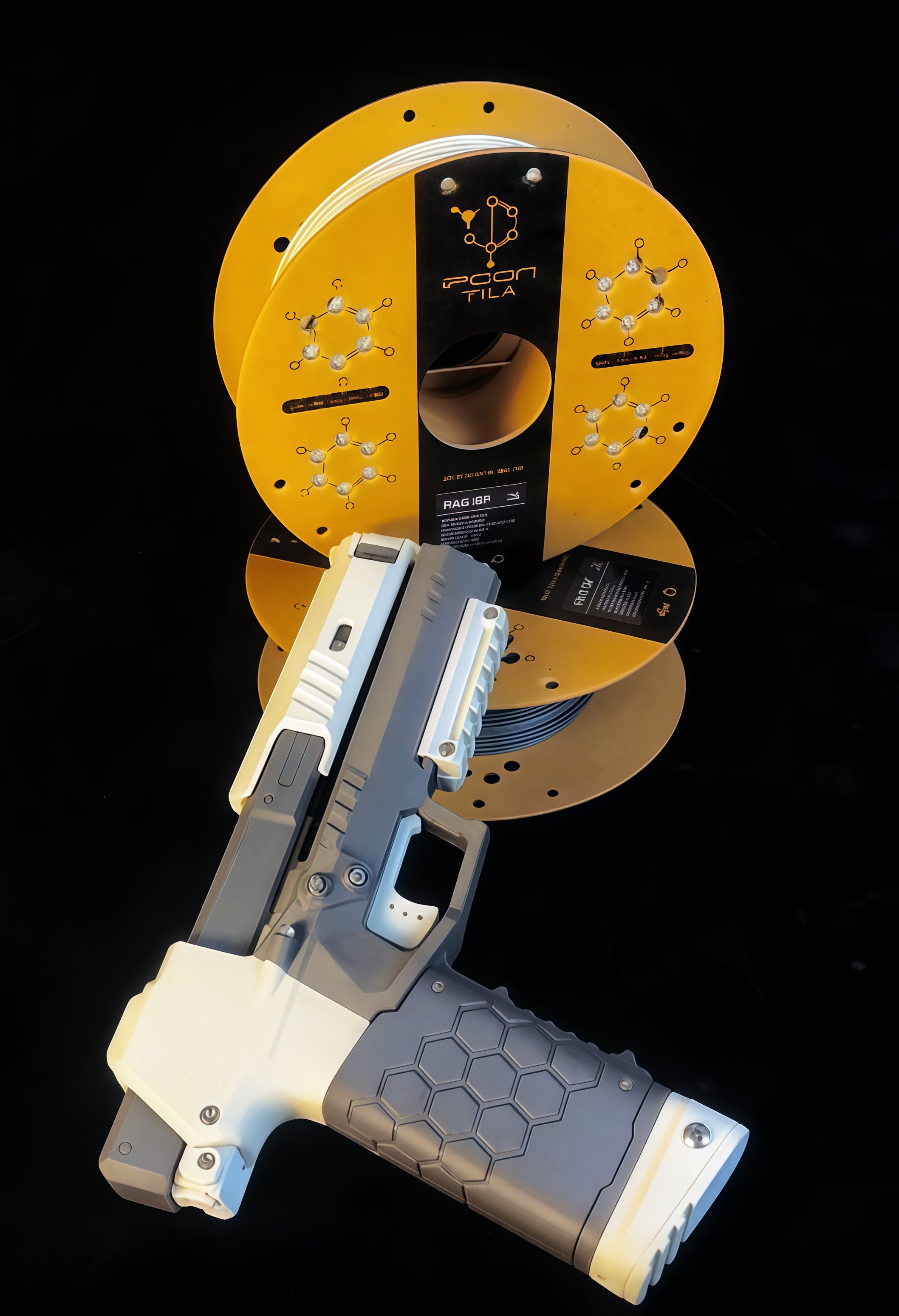 Peaslive High-Performance PA6-GF Tactical Blaster - Pro Grade Toy Launcher