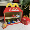 Peaslive 3D Printed Figure Display: Retro Fast Food Box