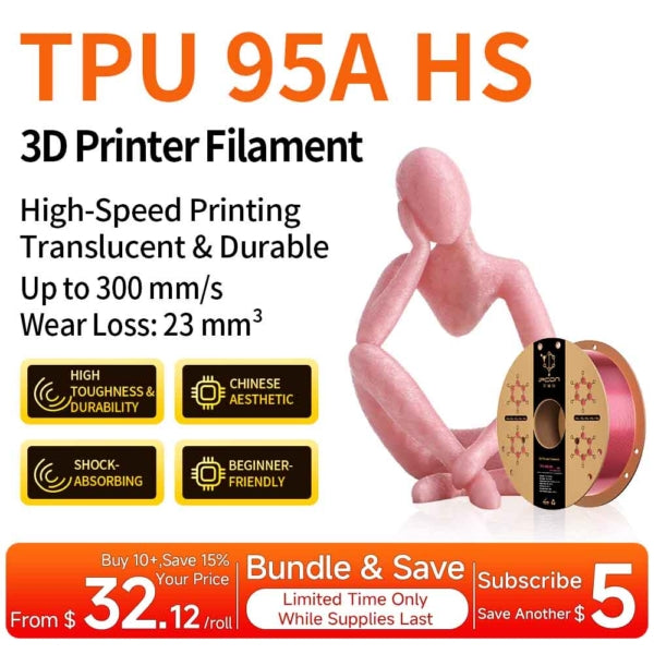 IPCON TPU 95A HS high-speed flexible TPU filament